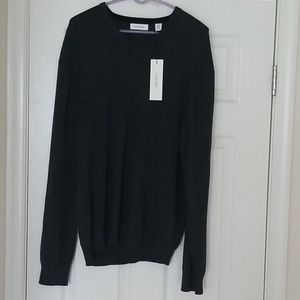 Calvin Klein Mens Ribbed Sweater